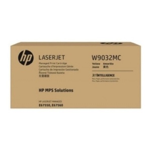 HP Yellow Managed LaserJet Toner Cartridge (W9032MC)